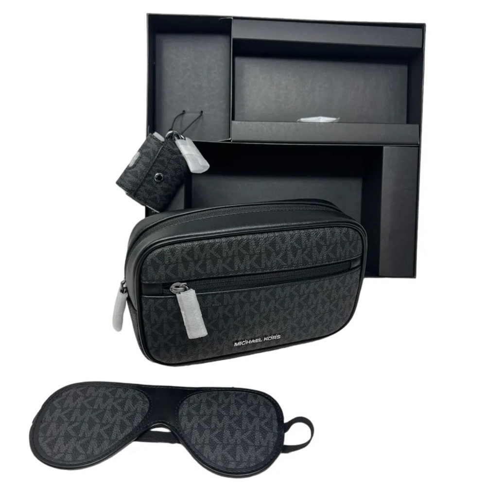 $250 Retail NWT Michael Kors Flight Travel Boxed Kit - Picture 2 of 10